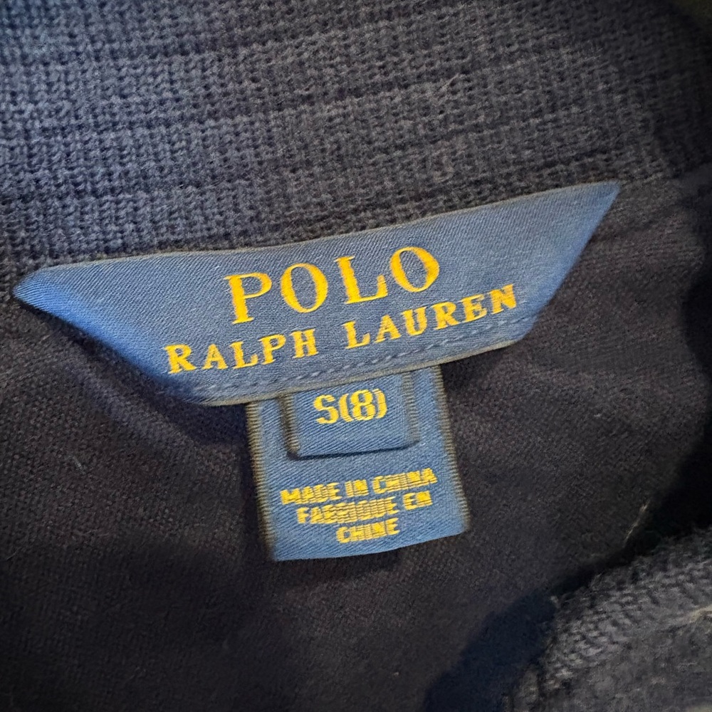 Boys Vintage Polo Varsity Jacket - Picture 4 of 6
